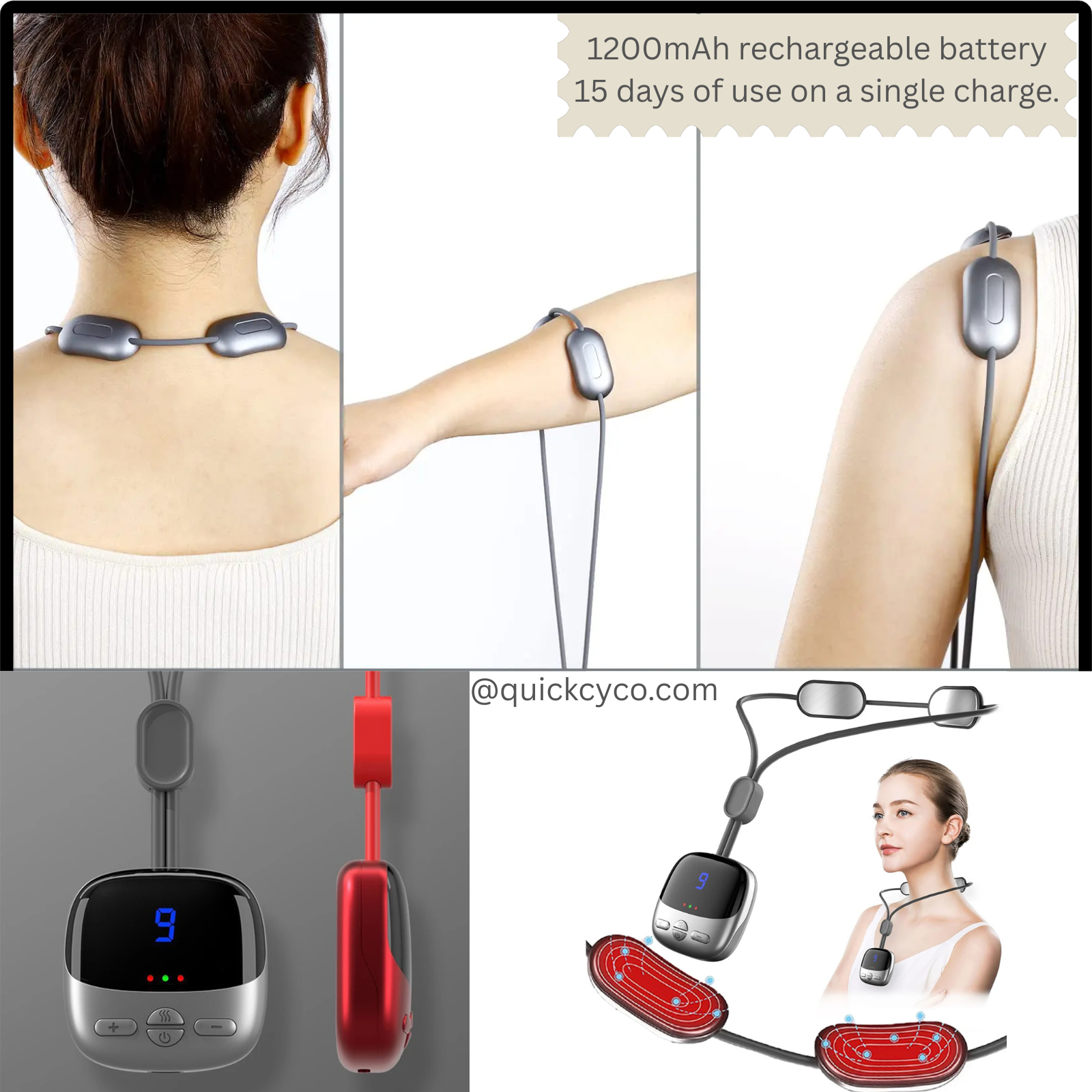 NeuroHeat™  Massager
